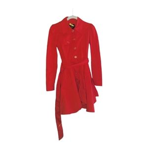 JACK - Small Fancy Red Pea Coat